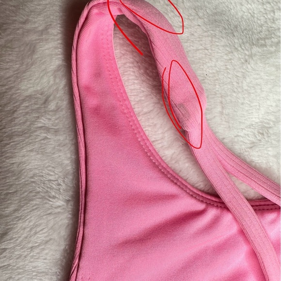 All In Motion Cropped Tank Tight Fit Kids Girls Size Small (6/7T) Build In Bra - Picture 11 of 11